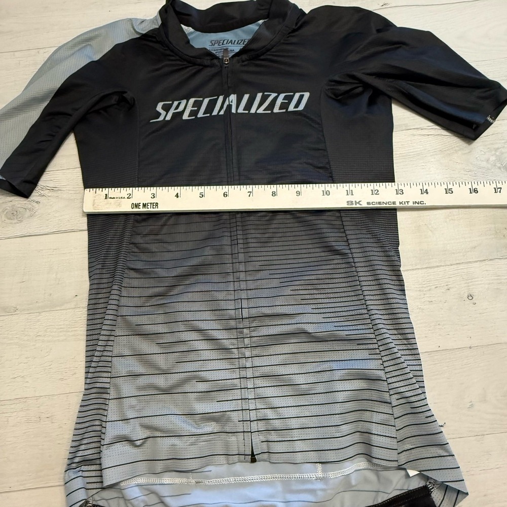 Specialized SL R‎ short-sleeve cycling jersey black and charcoal small - Picture 7 of 8
